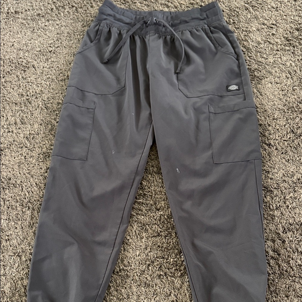 Dickies Charcoal Jogger Scrub Pants